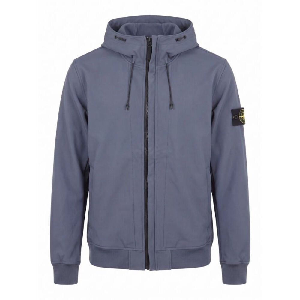 Stone Island Men Soft Shell-R_E.Dye Biker Jacket